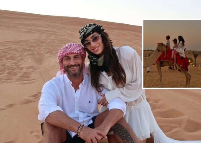 Sami Kiresepi  ve Rachel Araz’ın habibili Dubai tatili